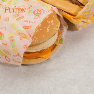 Printed Food Safe Grade Burger <b>Paper</b> <b>Sheets</b> Greaseproof 2026 <b>Paper</b> Sandwich Wrapping Wholesale - Product Image 4