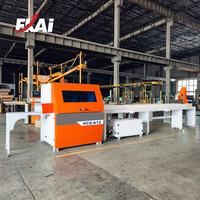 Scie d'optimisation de coupe d'angle rotative HCS-A12 FENGKAI pour la coupe de bois massif