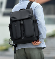 Sac à dos multifonctionnel pour ordinateur portable 15 pouces, léger et tendance, avec logo personnalisé, idéal pour les déplacements professionnels et le quotidien