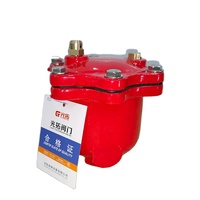 Micro-vanne d'échappement VARX-16Q en fonte ductile à filetage, vanne d'échappement automatique rapide