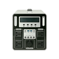 Générateur Solaire Portable 200W 300W 500W 1000W, Batterie Externe pour Téléphone 100 000 mAh, Station d'Énergie LiFePO4
