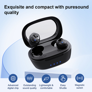 Vienatone, nuevo estilo pendiente, sonido claro, Sp, audífonos para personas mayores, recargables con amplificadores auditivos con cancelación de ruido - Product Image 3