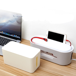 Cable Box Organizer Cable Management Box Cable Management Box Cord Organizer And Cover With Cable Kit - Desk