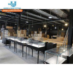 Store Display Counter Customized Frameless Jewelry Store Showcase Cabinet Jewellery Store Display Counter Table Jewelry Shop Furniture