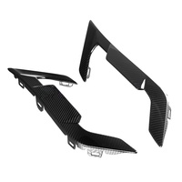 Material de primera calidad, tapa 3K estilo SQ, fibra de carbono seca, juego de difusor trasero de 3 piezas para BMW X5M F95 LCI 2020+
