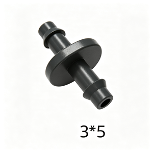 DaringFish <strong>Drip</strong> Irrigation 1/4 Barbed Tubing <strong>End</strong> <strong>Plugs</strong> &amp; Connectors <strong>End</strong> Cap Black Plastic for <strong>Drip</strong>/Sprinkler Systems - Product Image 3