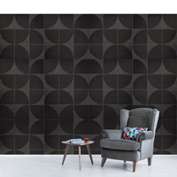 Panneau insonorisé en feutre Panneau mural acoustique en tissu polyester Panneaux insonorisés Panneau acoustique en tissu