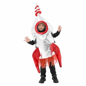 Disfraz Infantil de Cohete Rojo, Talla 6 Años, para Actuaciones, Cosplay, Fiestas Escolares y Festivales - Product Image 2