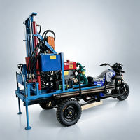 Machine de forage de puits d'eau, profondeur 150 m, pour l'irrigation et l'eau potable