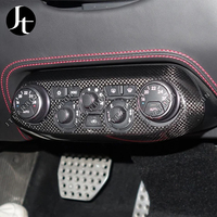 Autocollant de protection décoratif pour panneau de commande de climatisation de voiture, accessoires intérieurs pour Ferrari 458, style OEM