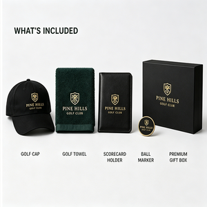 Caja de Regalo de Bienvenida para Membresía de Golf Personalizada con Gorra de Golf, Toalla, Porta Tarjetas de Puntuación y Marcador de Pelota para el Programa de Membresía VIP - Product Image 4