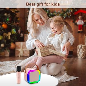 Ensemble d'enceintes Bluetooth et de microphones ST147 pour fêtes de famille, karaoké à domicile et fêtes de fin d'année, avec lecteur de cartes TF et fonction haut-parleur - Product Image 5