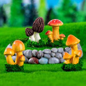 Novo Kit DIY: Miniatura 3D de Cogumelo para Decoração de Vasos de Suculentas e Micro Paisagens com Musgo - Product Image 2