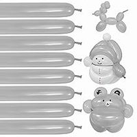 100 ballons transparents en forme de cœur 260Q, durables, pour anniversaire, fête des mères, Halloween, mariage, décoration de fête, pour adolescents, pour modelage de ballons