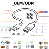 Câble de Charge Rapide et de Données IDEAL Prix Usine 1m/2m USB C Type C vers 8 Broches TPE PD pour Téléphone Mobile iPhone AirPods