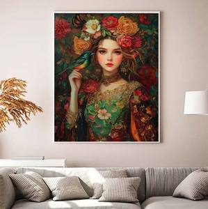 مجموعات رسم بالألماس ثلاثي الأبعاد مطبوعة بالكامل، رسم بالألماس الدائري/المربع، صور شخصية مطبوعة - Product Image 2