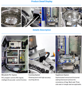 Machine d'emballage multifonctionnelle électrique automatique pour sachets de <span class=keywords><strong>film</strong></span> et de papier, idéale pour les comprimés écologiques de lavage de vaisselle alimentaire – Nouveauté 2026 - Product Image 2