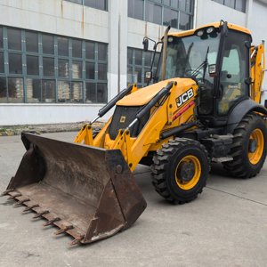 Chargeuse-pelleteuse JCB 3CX 4CX à bas prix Chargeuse sur pneus d'occasion de bonne performance avec composant de moteur principal à vendre - Product Image 1