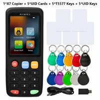Lecteur de cartes intelligent X7, copieur de clés RFID, duplicateur de jetons IC/ID, graveur de badges 125Khz, programmeur d'étiquettes NFC 13.56Mhz T5577 (version continentale)