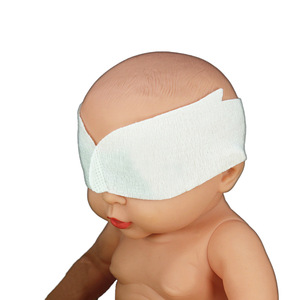 Masque pour les yeux de bébé nouveau-né, protection contre la lumière bleue, tissu non tissé élastique, utilisation en photothérapie, protection solaire, code E102S E103M E104L - Product Image 1