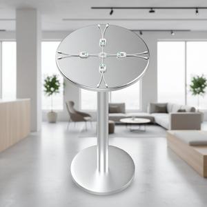 Mesa <span class=keywords><strong>de</strong></span> Carga GEM <span class=keywords><strong>de</strong></span> Alta Gama con Salida PD25W, Pago por Código QR y Cables <span class=keywords><strong>de</strong></span> Carga para Smartphones, Ideal para Cafés, Bibliotecas y Bares - Product Image 1