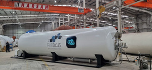 ถังเก็บก๊าซคาร์บอนไดออกไซด์เหลว (LCO2) ขนาด 200 ลูกบาศก์เมตร ได้รับการรับรองมาตรฐาน ASME CE แบบแนวตั้งและแนวนอน ฉนวนโพลียูรีเทนสุญญากาศ - Product Image 2