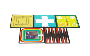 <span class=keywords><strong>Juego</strong></span> de mesa magnético 11 en 1 que incluye damas de ajedrez Backgammon <span class=keywords><strong>Ludo</strong></span> para niños-Material de papel y plástico - Product Image 4