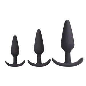 יצרנים באינטרנט ישיר מכירות סקס צעצועי סיליקון תקעים אנאלי סקס צעצועי סיליקון חומר רבים מודלים לגבר