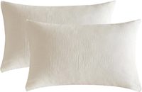 Taie d'oreiller personnalisée en coton mousseline, respirante et confortable, double face, blanche, type enveloppe