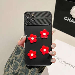Coque en silicone souple pour iphone 11 12 13 pro max 3D, motif fleur, bonbons, bricolage - Product Image 6