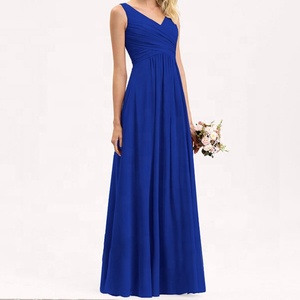 Dernières robes de <span class=keywords><strong>demoiselle</strong></span> <span class=keywords><strong>d</strong></span>'<span class=keywords><strong>honneur</strong></span> à motifs <span class=keywords><strong>Robe</strong></span> <span class=keywords><strong>rouge</strong></span> <span class=keywords><strong>et</strong></span> <span class=keywords><strong>blanche</strong></span> en mousseline de soie orange <span class=keywords><strong>Robe</strong></span> de bal modeste col en v sans manches sur mesure en gros - Product Image 5