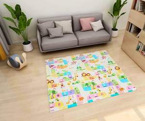 Ustom-alfombrilla <span class=keywords><strong>plegable</strong></span> para gatear, tapete de espuma para sala de estar y hogar - Product Image 4
