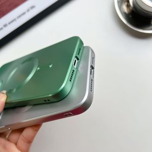 Funda Magnética para Teléfono 16 15 14 13 Pro Max, Carcasas Transparentes de Acrílico con Imán para IP 15 16, Funda de Carga Inalámbrica - Product Image 3