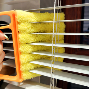 Cepillo para limpiar persianas venecianas, para limpieza, eliminación de polvo, limpieza de ventilaciones de aire acondicionado, rejillas de ventilación, limpieza de grietas y - Product Image 4