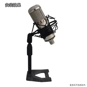 Metal Portable For Microphone Microphone Stand No Plastic mounts