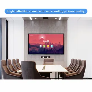 75 Inch Enterprise Conference Tablet Integrated Machine Multimedia Touch Display Training 4K Electronic Whiteboard Touch Screen