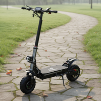 Trottinette électrique pliable 60V 6000W pour adultes, légère, pour les trajets urbains, avec un design intelligent à 2 roues