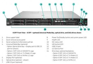 Serveur Rack 1U Premium pour Centre de Données ProLiant DL360 Gen10 Plus, Processeur Platinum 8358 Haut de Gamme, Stockage 8 Baies - En Stock - Product Image 2