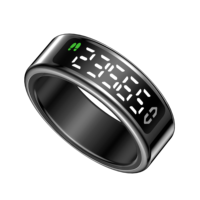 Anillo Inteligente Hyperliving para Musulmanes, OEM/ODM, Anillo de Oración con Control por Aplicación Android/iOS, Monitor de Sueño y Frecuencia Cardíaca, Iluminación, IP68