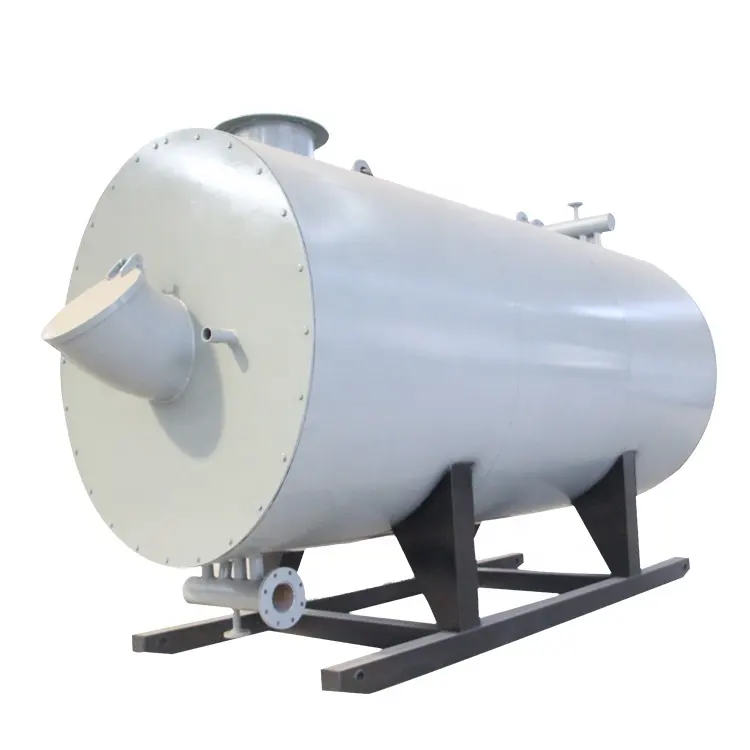 Üç bobin tasarım endüstriyel gaz termal yağ ısıtıcı, ısı transfer yağı kazanı