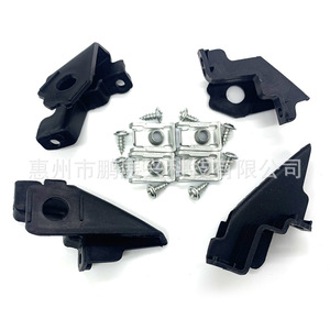 Kit de reparación de soporte de faro delantero para Volkswagen Polo, 6R0998226, clips de montaje ABS delanteros izquierdos y derechos para modelos 09-17 - Product Image 4