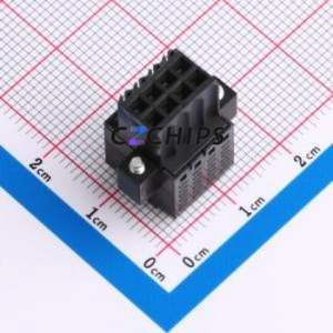 JL15EDGKDHM-25404B01 Plug-in Terminal <b>Block</b> P=2.54mm Connector Plug <b>Screw</b> Fixing 2x4P 2.54mm - Product Image 2