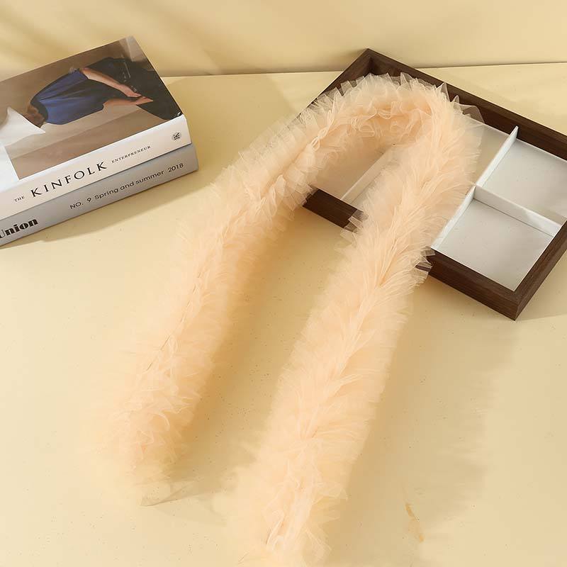 Beige (12cm de large * 6 rangées)