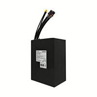 Paquete de Baterías de Litio AMORGE 20S13P 72V 52AH 390A con Celdas 40P para Motocicleta Eléctrica Todoterreno