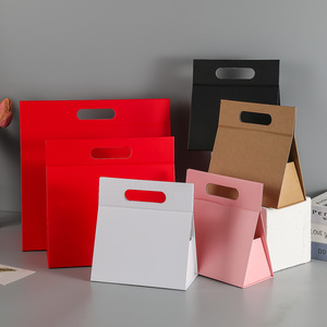 Bolsa de Compras Reutilizable Plegable de Cartón de Lujo con Asa, Impresión Digital Ecológica, Duradera para Uso Diario - Product Image 2