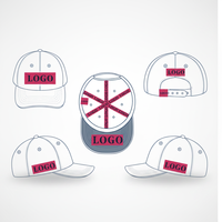 Gorra Deportiva de Malla de 5 Paneles con Cordón Ajustable, Diseño Personalizado, Logotipo Bordado en 3D OEM, Gorras de Poliéster para Golf y Béisbol