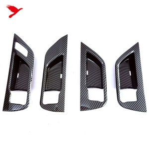 Accessoires de voiture pour Toyota Grand <span class=keywords><strong>Higlander</strong></span> 2024-2026, garniture de poignée de porte intérieure, couvercle de poignée de porte, ABS, 4 pièces - Product Image 5