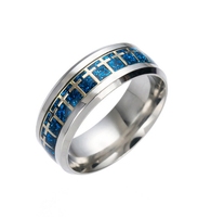 2026 Hot-Selling Europese Amerikaanse stijl gepersonaliseerde modieuze titanium stalen vintage kruis herenring cadeau met oliedruppels