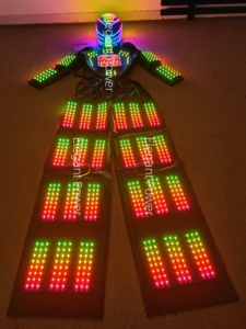 Traje de Robot Led usable <span class=keywords><strong>Alquiler</strong></span> <span class=keywords><strong>Eventos</strong></span> Traje de Robot realista Traje de Zanco - Product Image 4