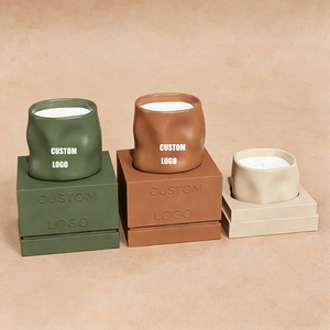 Recipiente de Cerámica para Velas, Diseño Moderno y Minimalista, Colorido, para Decoración del Hogar, Personalizado OEM - Product Image 1